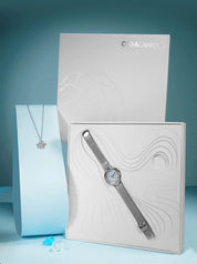 CIGA Design R-Series Denmark Rose Quartz (Steel Bracelet) - Red Army Watches