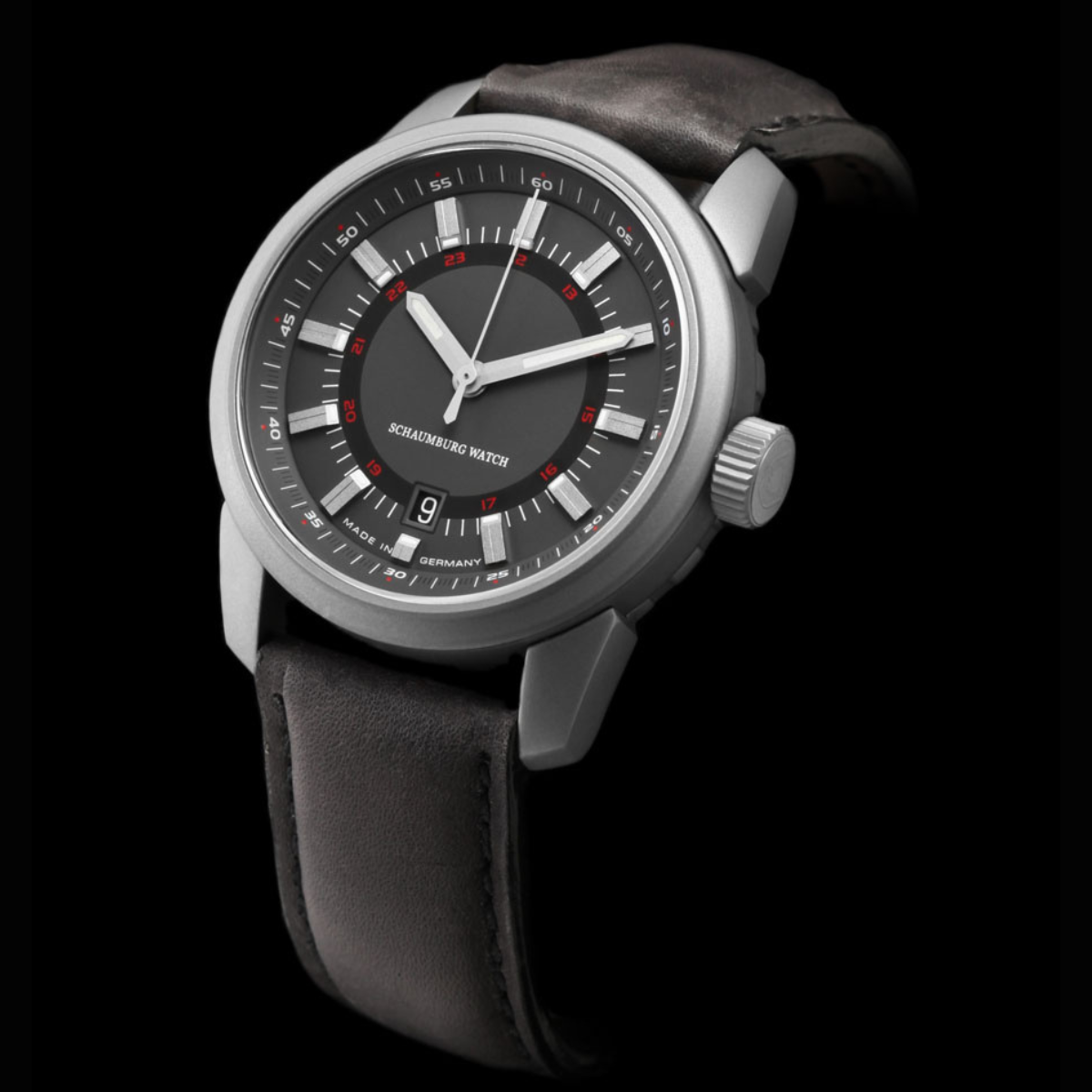 SCHAUMBURG AQM Bullfrog - Red Army Watches