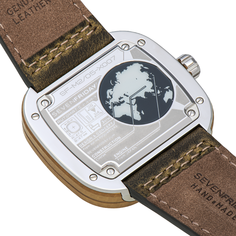 SEVENFRIDAY M2/05 "ACTION TALKS" - Red Army Watches