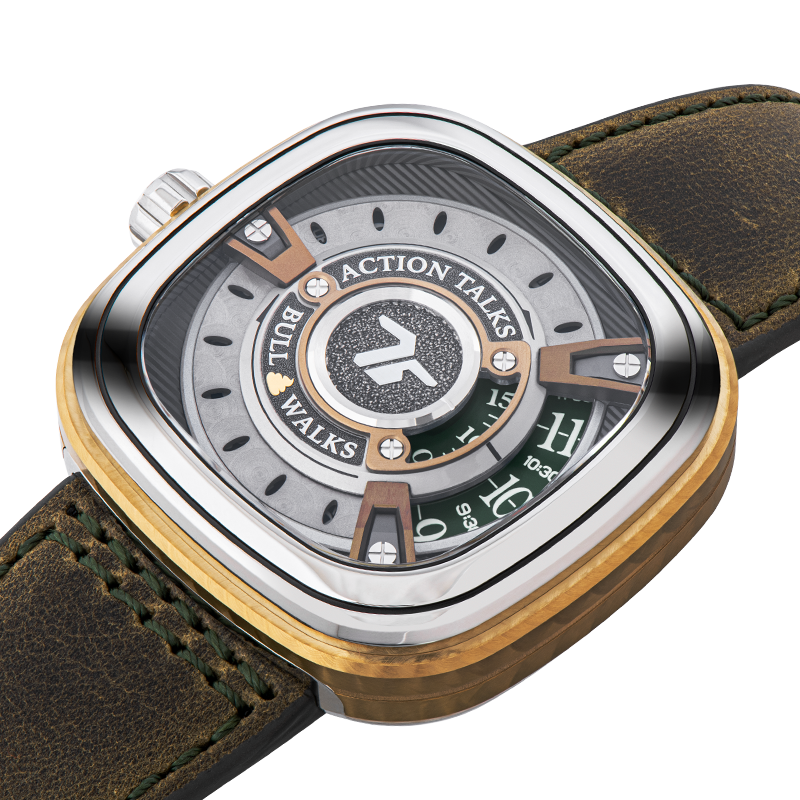 SEVENFRIDAY M2/05 "ACTION TALKS" - Red Army Watches