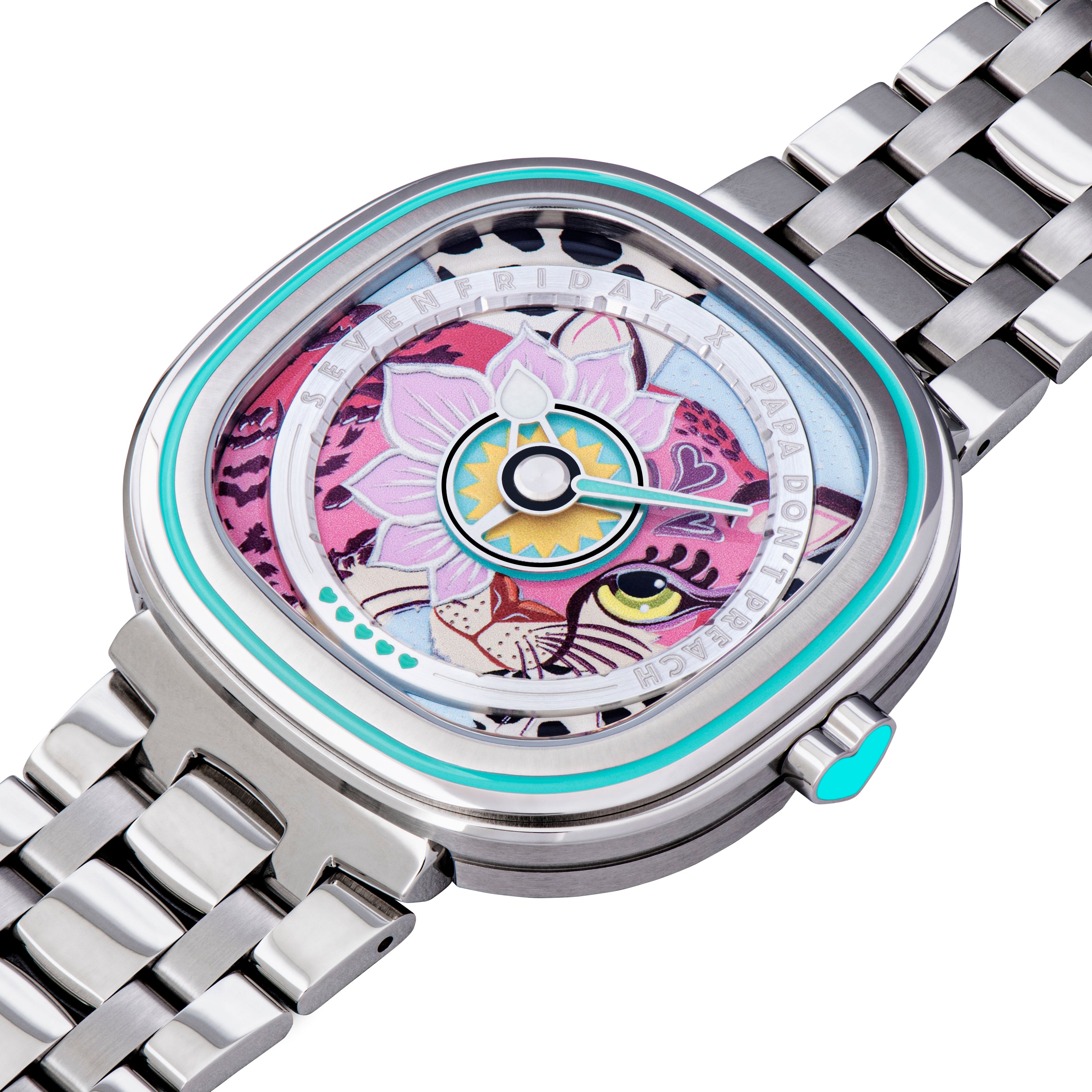 SEVENFRIDAY C1/01 "PAPA DON'T PREACH" - Red Army Watches