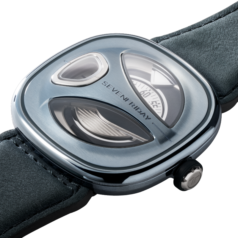 SEVENFRIDAY ME3/01 "STONE BLUE" - Red Army Watches