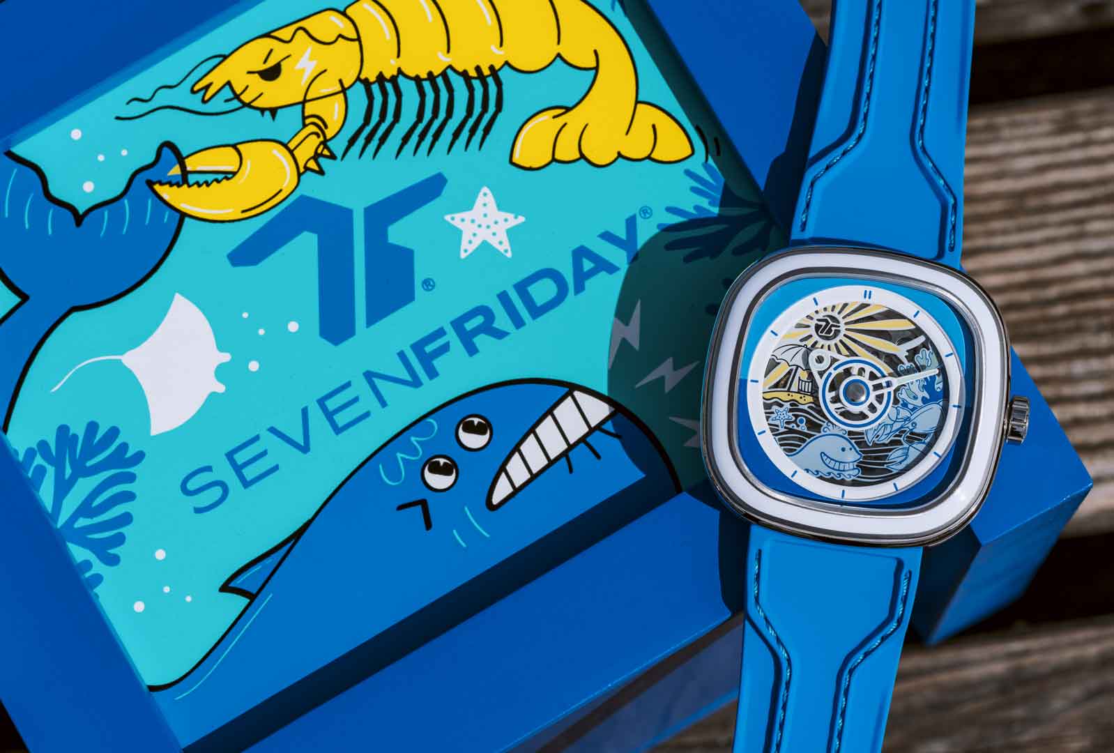 SEVENFRIDAY T1/09 "BEACH CLUB" | Red Army Watches Malaysia