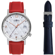 ZEPPELIN LADIES' QUARTZ WATCH WITH DATE AND 7441-1 - Red Army Watches