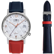 ZEPPELIN LADIES' QUARTZ WATCH WITH DATE AND 7441-1 - Red Army Watches
