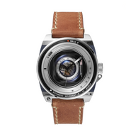 TACS Automatic Vintage Lens II - Vintage Brown A with Boxset - Red Army Watches