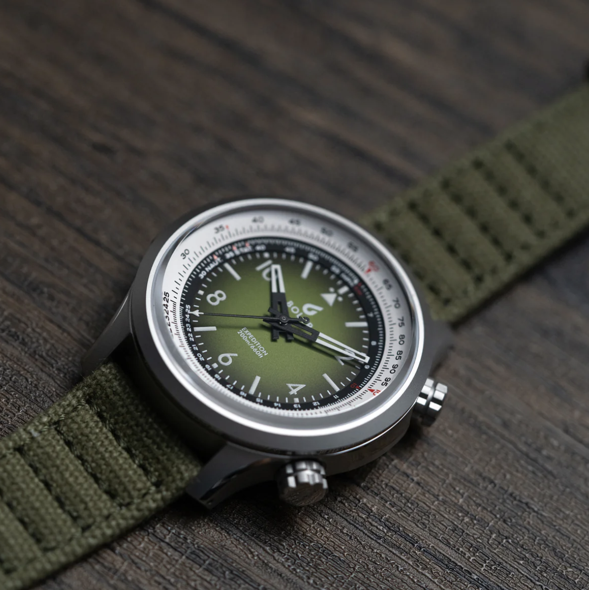 BOLDR Expedition Enigmath Sinharaja - Red Army Watches
