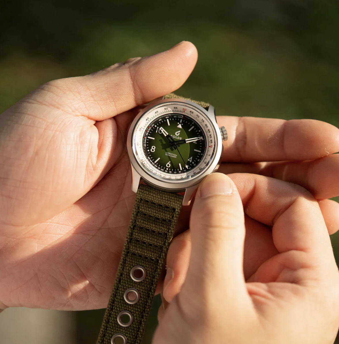 BOLDR Expedition Enigmath Sinharaja - Red Army Watches