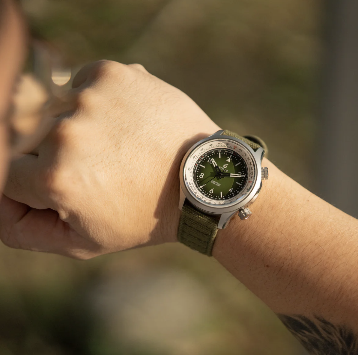 BOLDR Expedition Enigmath Sinharaja - Red Army Watches