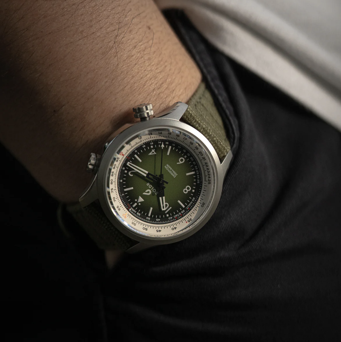 BOLDR Expedition Enigmath Sinharaja - Red Army Watches