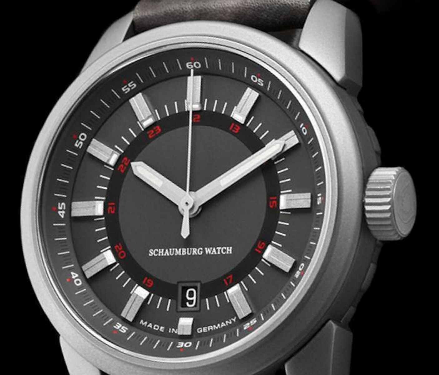 SCHAUMBURG AQM Bullfrog - Red Army Watches