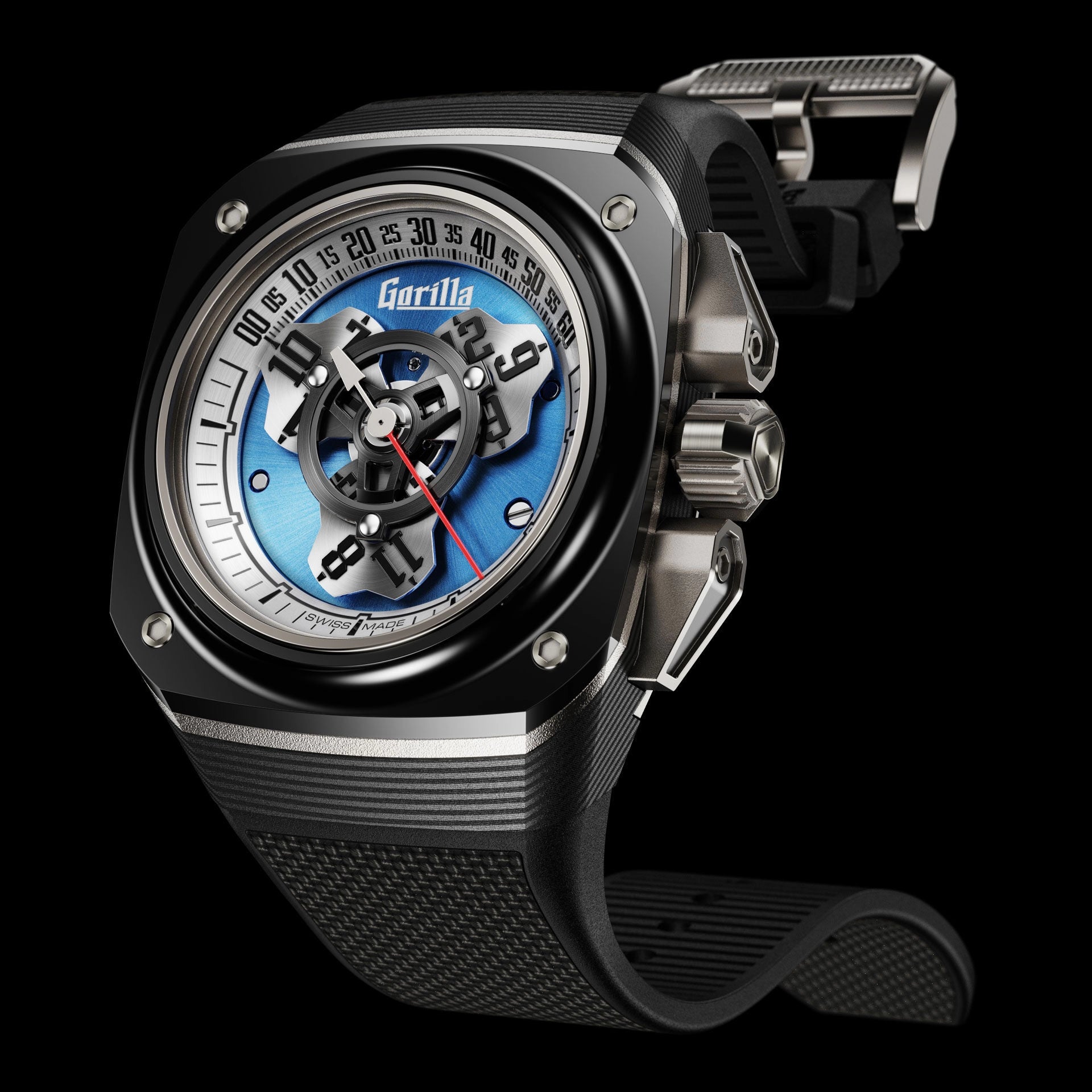 GORILLA Fastback Drift Mercury Limited Edition - Red Army Watches