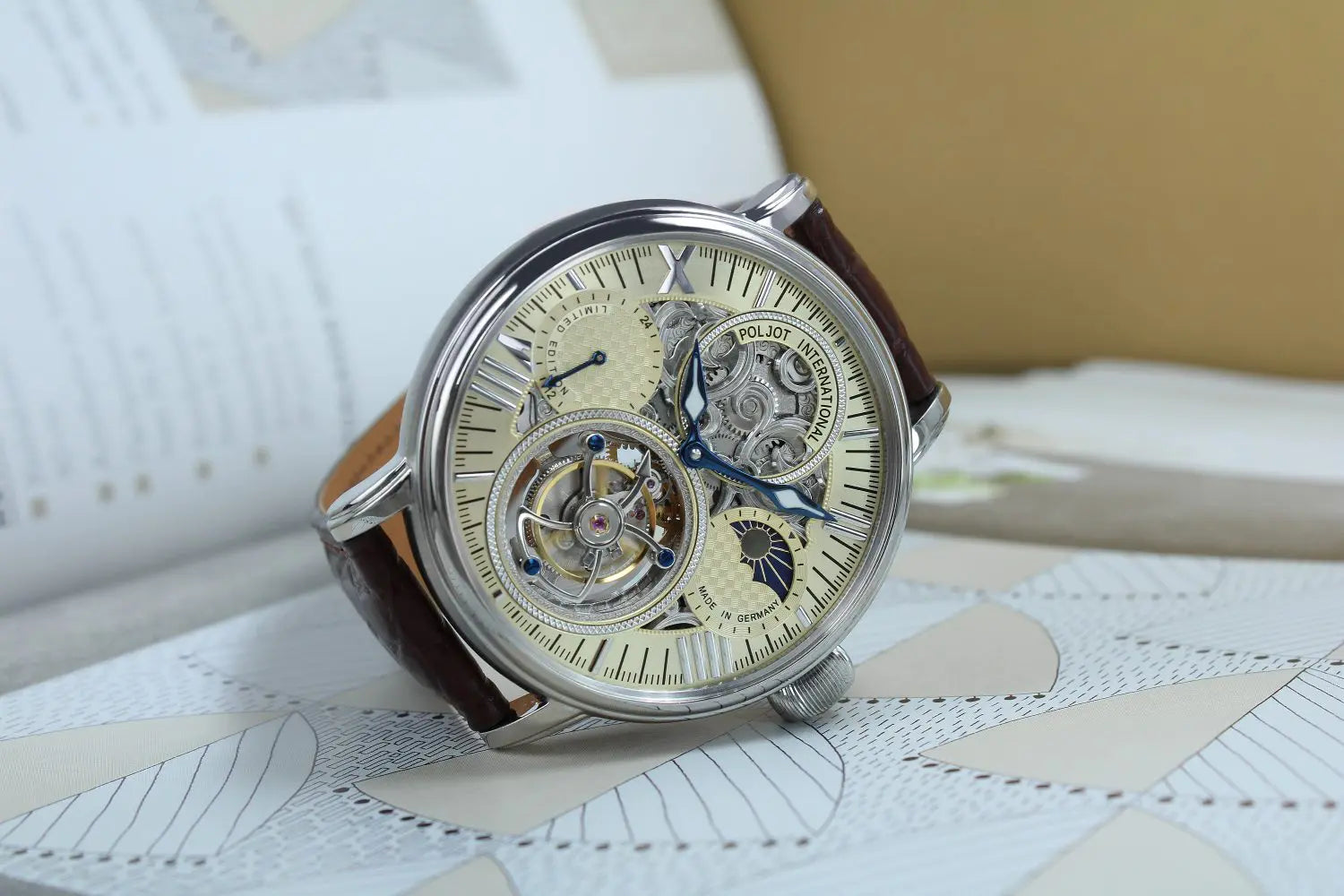 POLJOT INTERNATIONAL Tourbillon Osem 3360.T88-C - Red Army Watches
