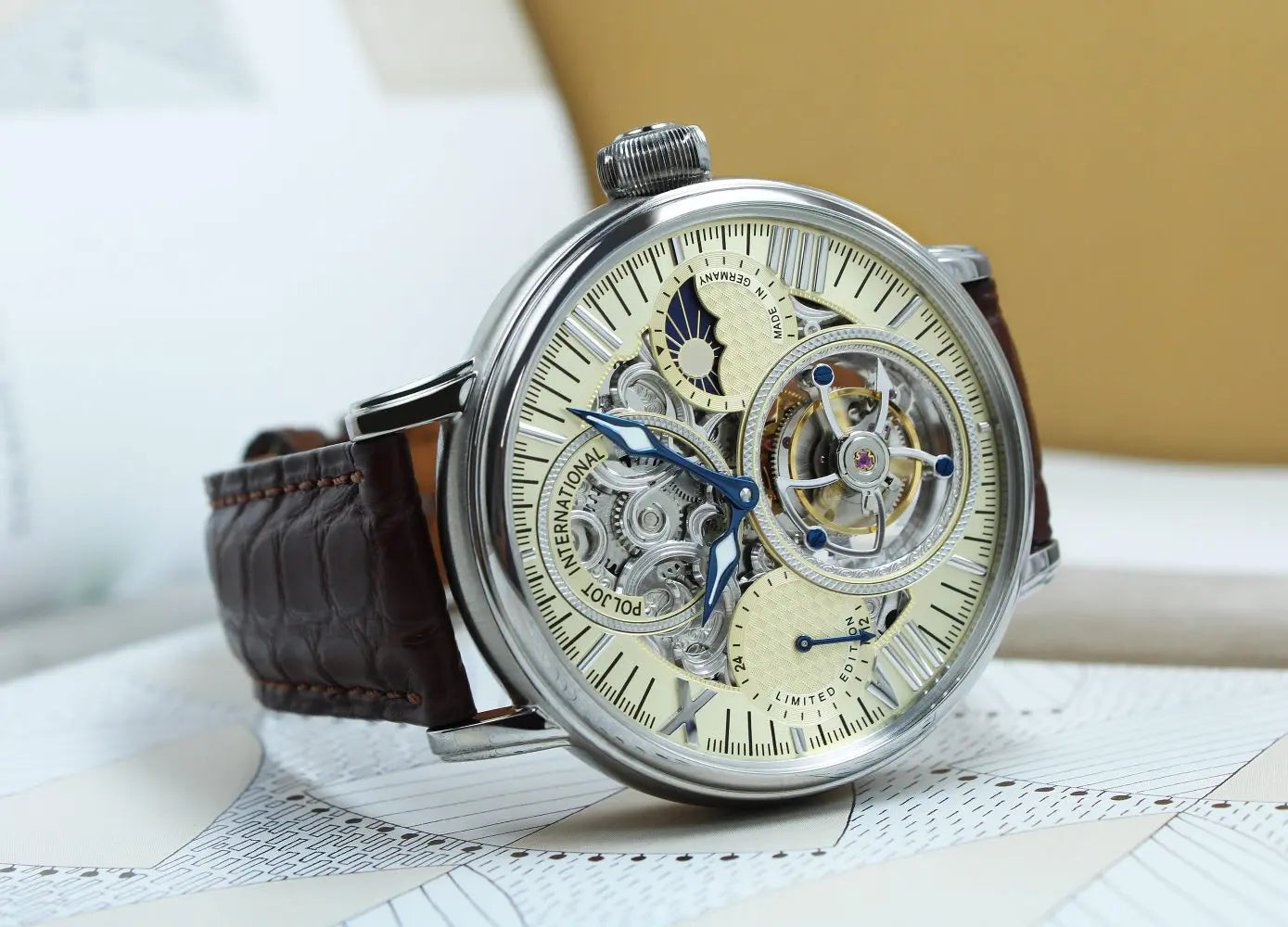 POLJOT INTERNATIONAL Tourbillon Osem 3360.T88-C - Red Army Watches