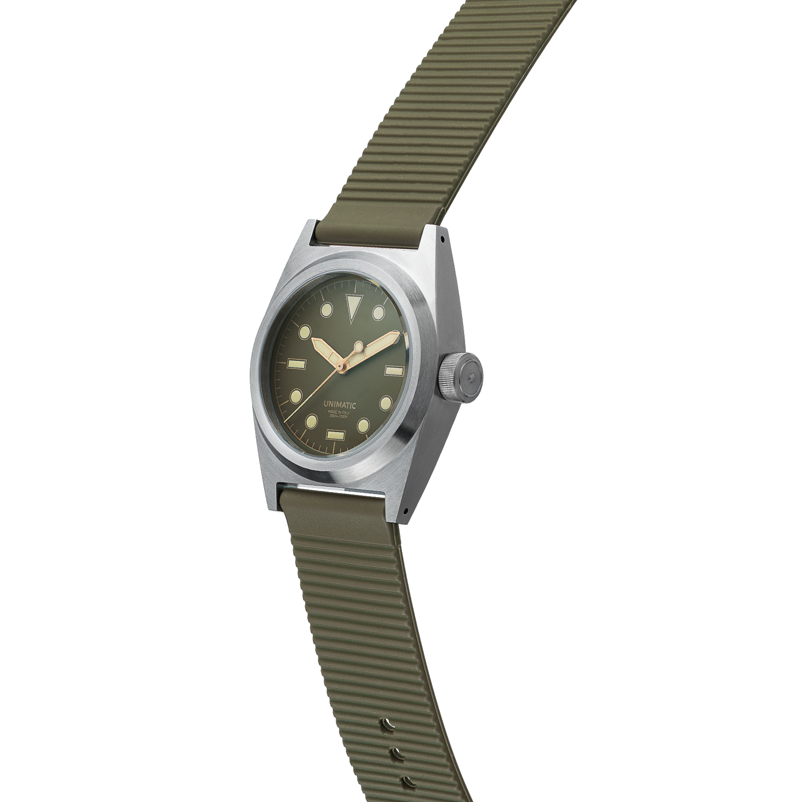 UNIMATIC U2S-8O OLIVE SPECIAL EDITION - Red Army Watches