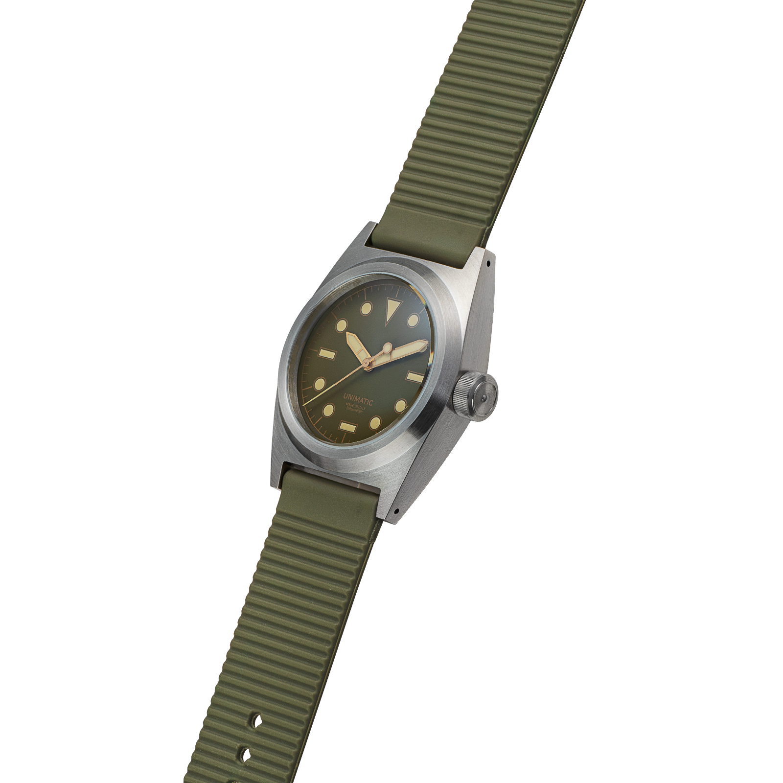 UNIMATIC U2S-8O OLIVE SPECIAL EDITION - Red Army Watches