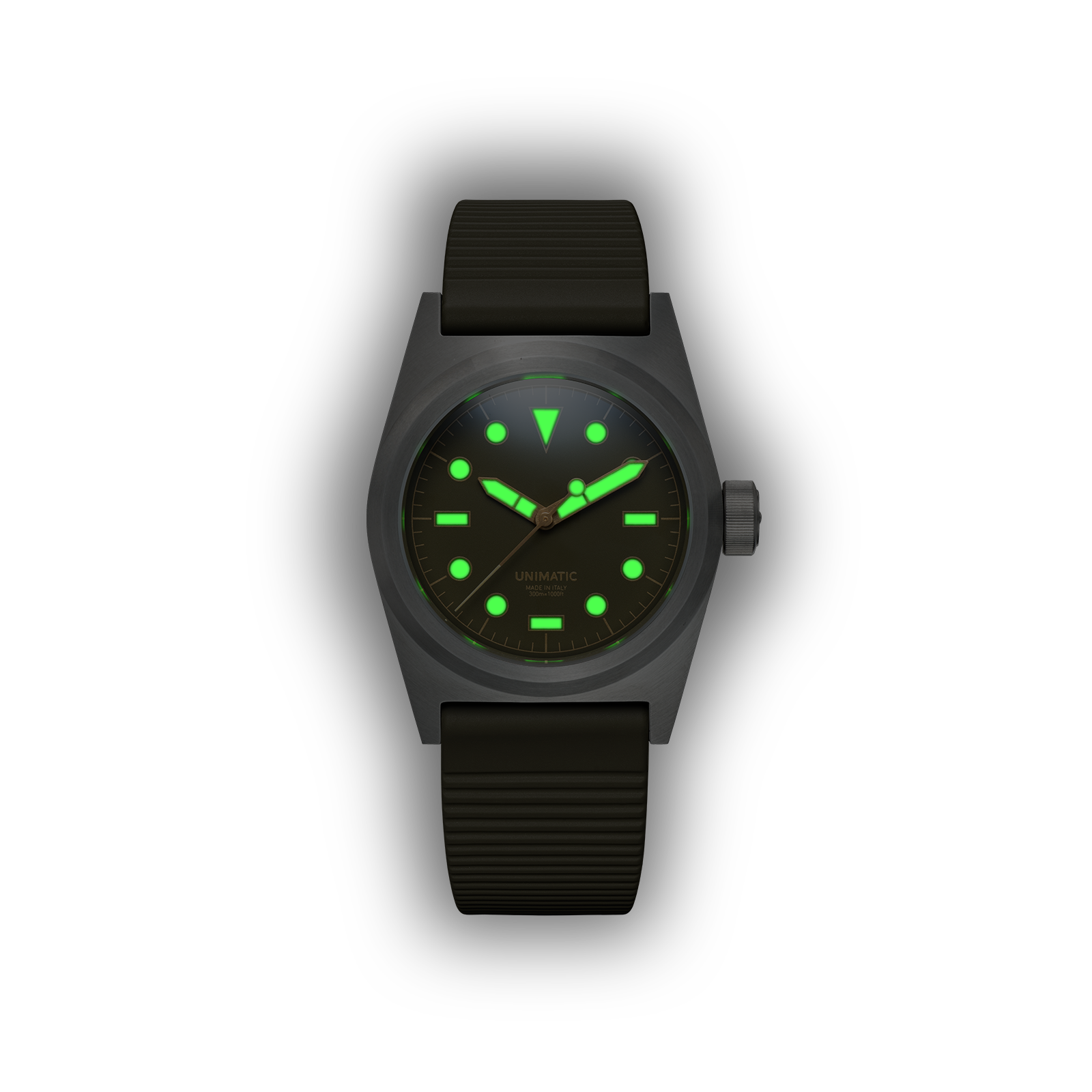 UNIMATIC U2S-8O OLIVE SPECIAL EDITION - Red Army Watches