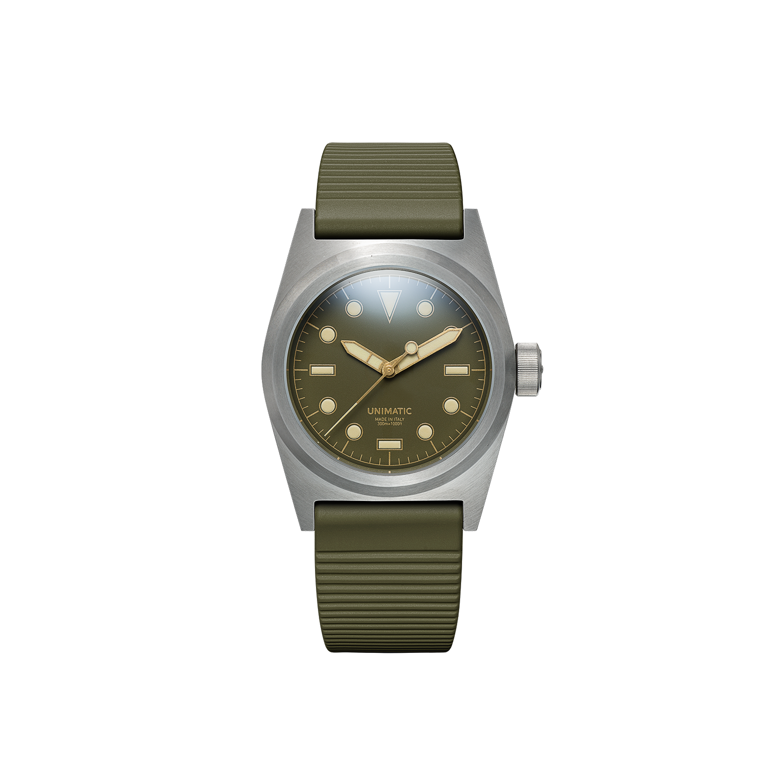 UNIMATIC U2S-8O OLIVE SPECIAL EDITION - Red Army Watches