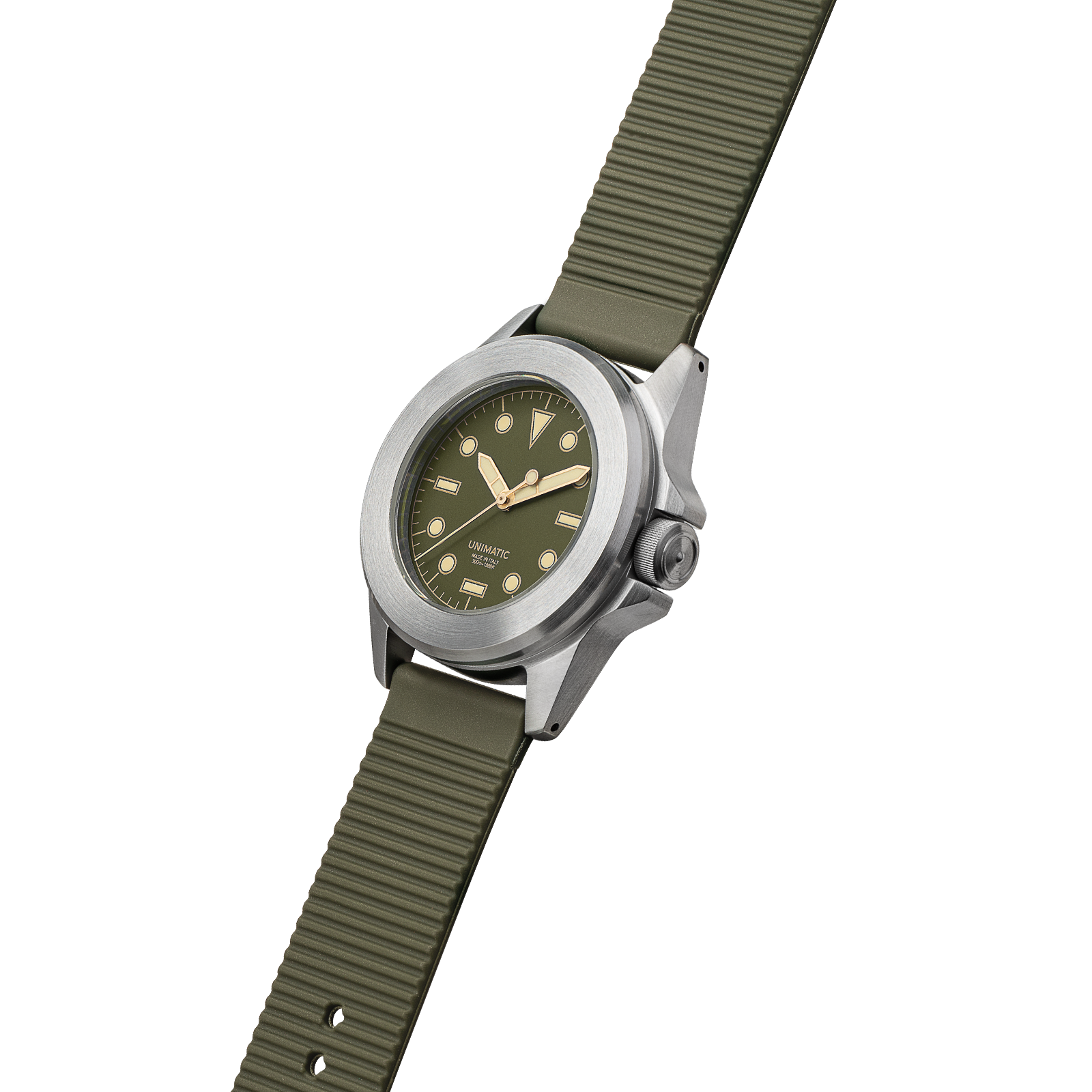 UNIMATIC U4S-8O OLIVE SPECIAL EDITION - Red Army Watches