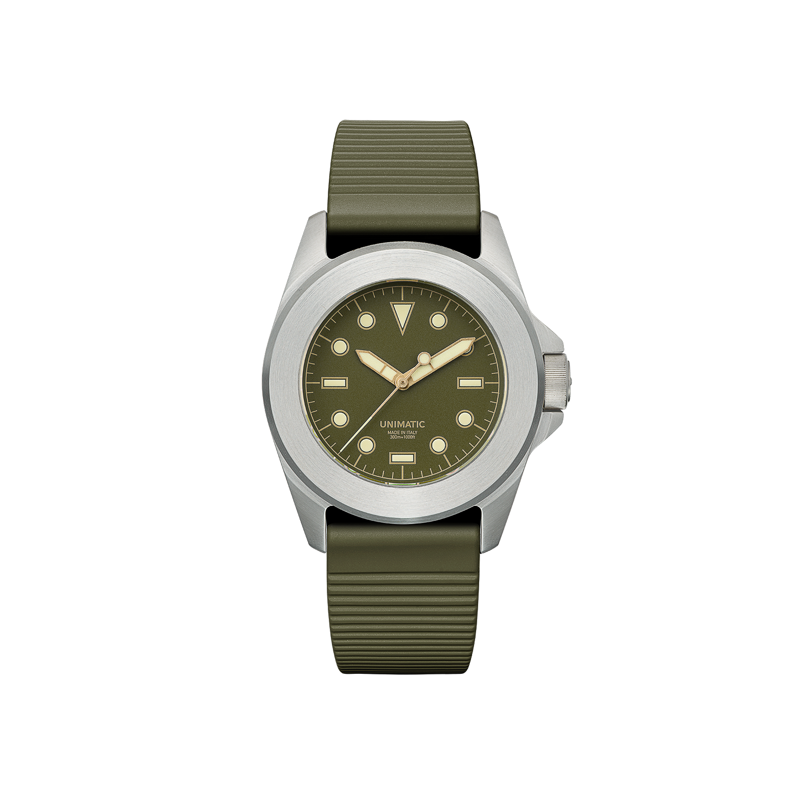 UNIMATIC U4S-8O OLIVE SPECIAL EDITION - Red Army Watches