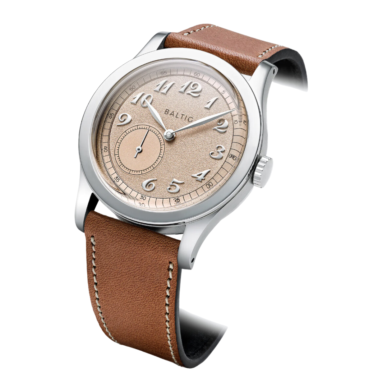 BALTIC MR01 SALMON (STITCHED LION) - Red Army Watches