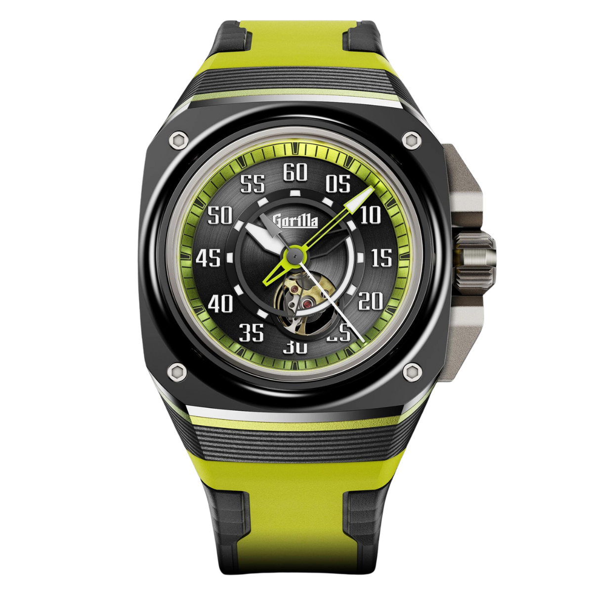 GORILLA Fastback Carbon Acid Green V.2 - Red Army Watches