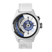 The ELECTRICIANZ Bionic Z 42mm White Rubber - Red Army Watches