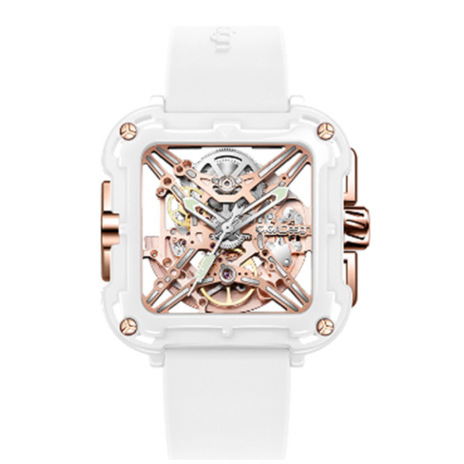 CIGA Design X-Series Ceramic White Automatic Watch (X012-WR01-5WH) - Red Army Watches