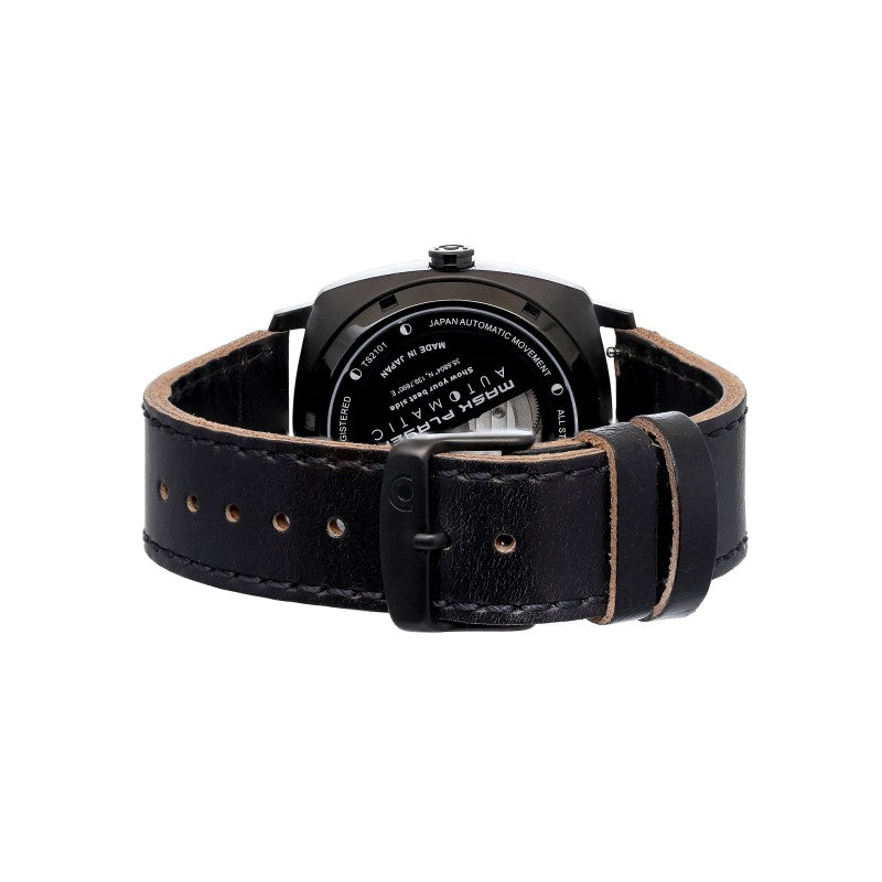TACS AUTOMATIC MASK PLAYER WATCH (BLACK PHANTOM) TS2101A - Red Army Watches