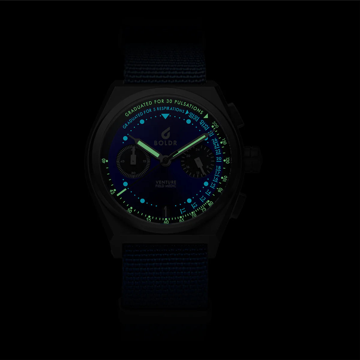 BOLDR Venture Field Medic III - Red Army Watches