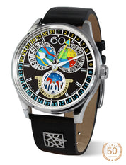 ALEXANDER SHOROKHOFF Full Calendar Cadamomo Black - Red Army Watches