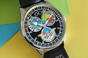 ALEXANDER SHOROKHOFF Full Calendar Cadamomo Black - Red Army Watches