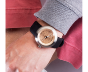 IKEPOD Duopod Gold Dots 003 - Red Army Watches