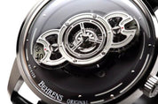 BEHRENS "SPACE TRAVELLER" AUTOMATIC BLACK FUME - Red Army Watches