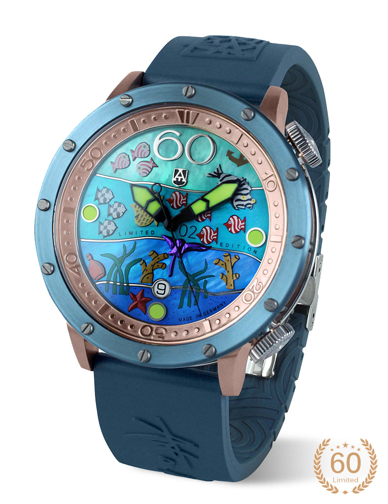 ALEXANDER SHOROKHOFF Flensi Blue - Red Army Watches
