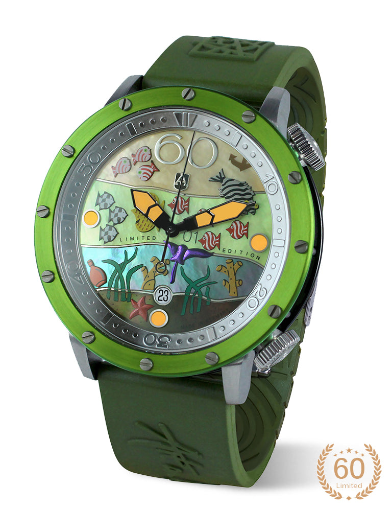 ALEXANDER SHOROKHOFF Flensi Green - Red Army Watches