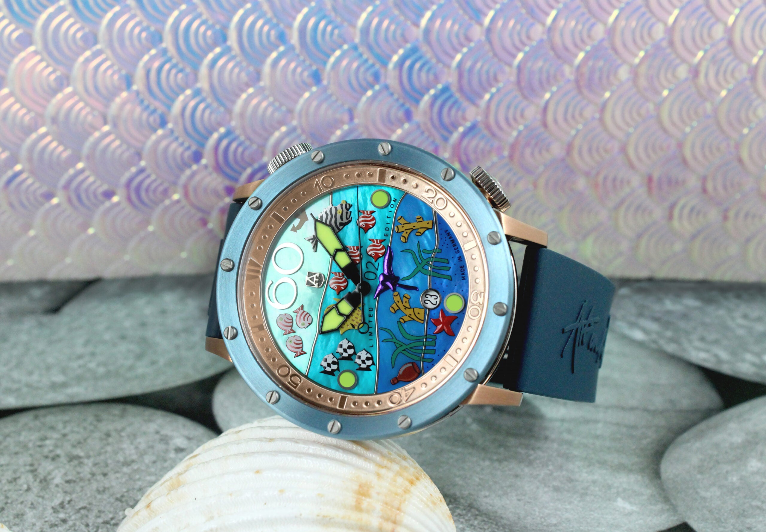 ALEXANDER SHOROKHOFF Flensi Blue - Red Army Watches
