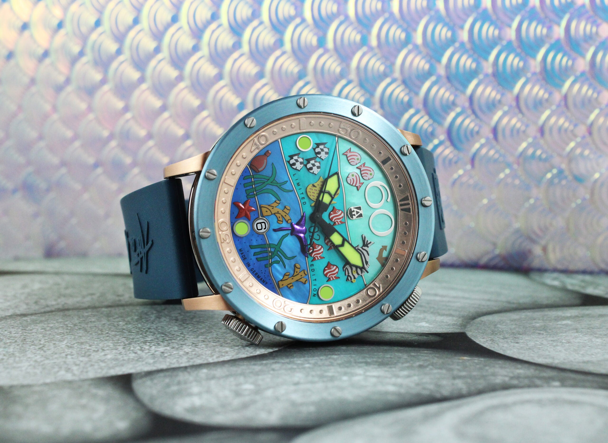 ALEXANDER SHOROKHOFF Flensi Blue - Red Army Watches