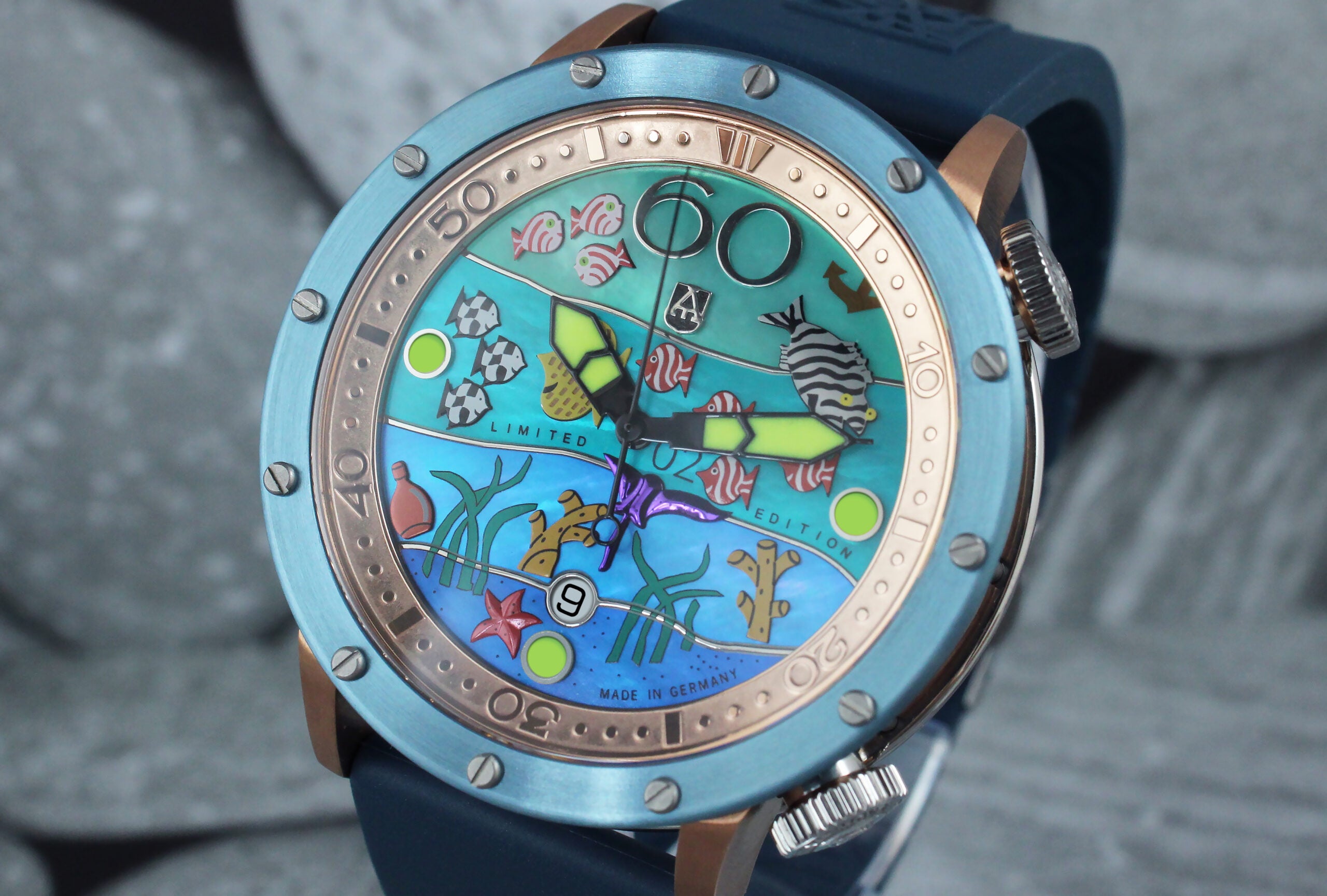 ALEXANDER SHOROKHOFF Flensi Blue - Red Army Watches