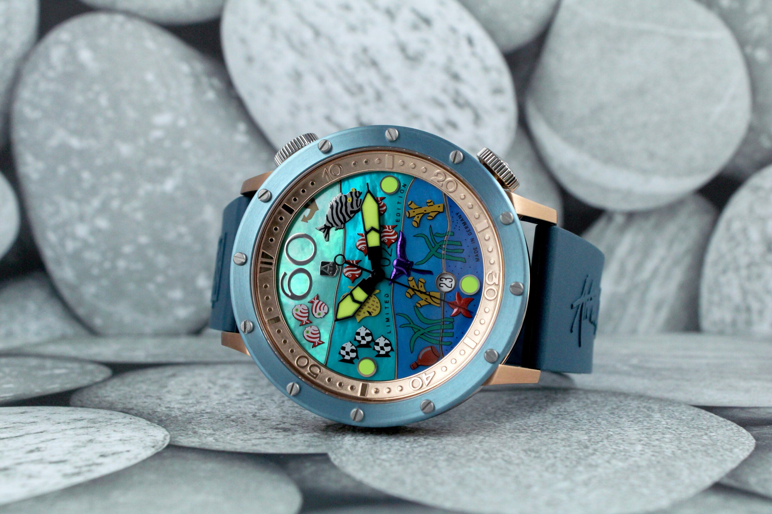 ALEXANDER SHOROKHOFF Flensi Blue - Red Army Watches