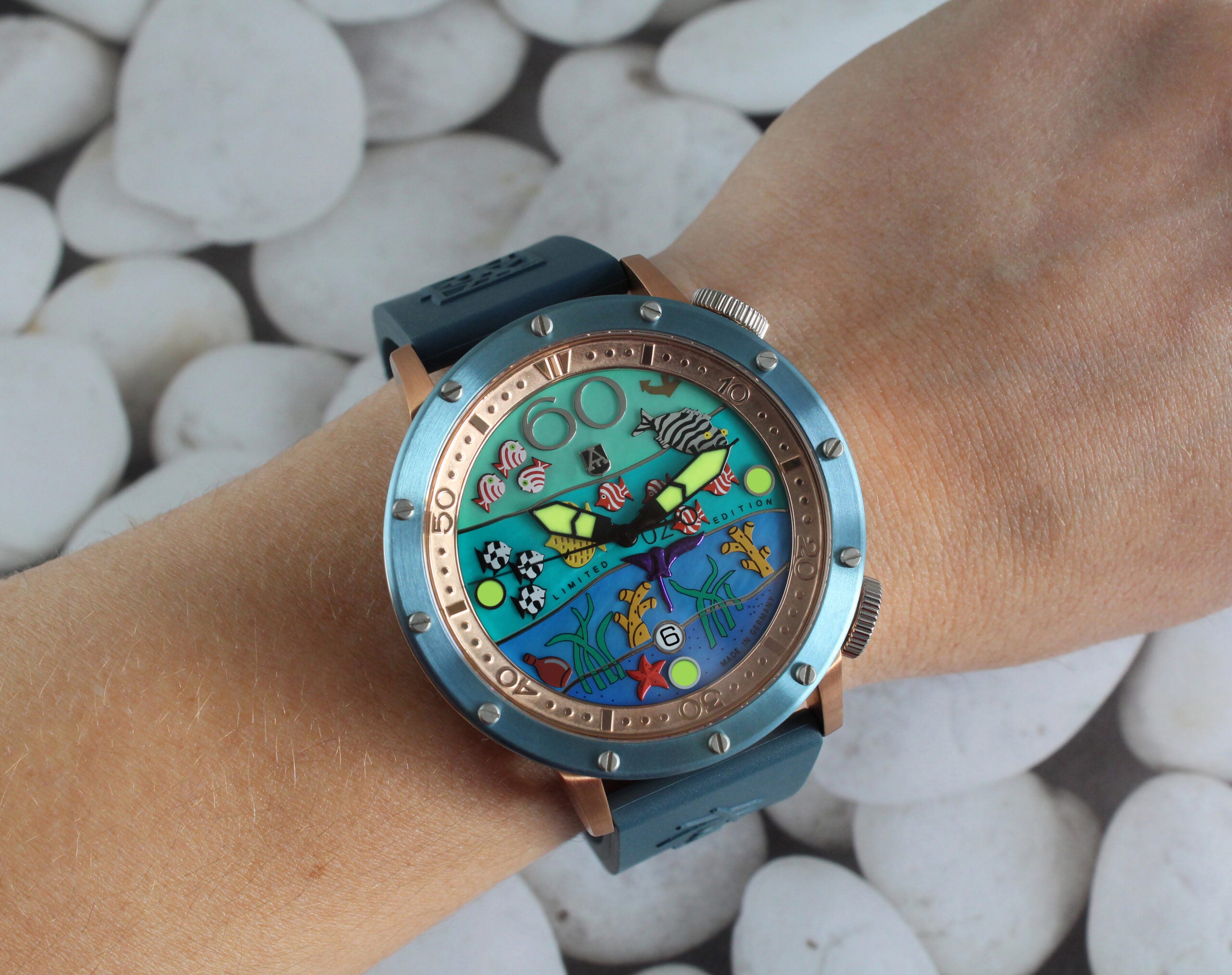 ALEXANDER SHOROKHOFF Flensi Blue - Red Army Watches