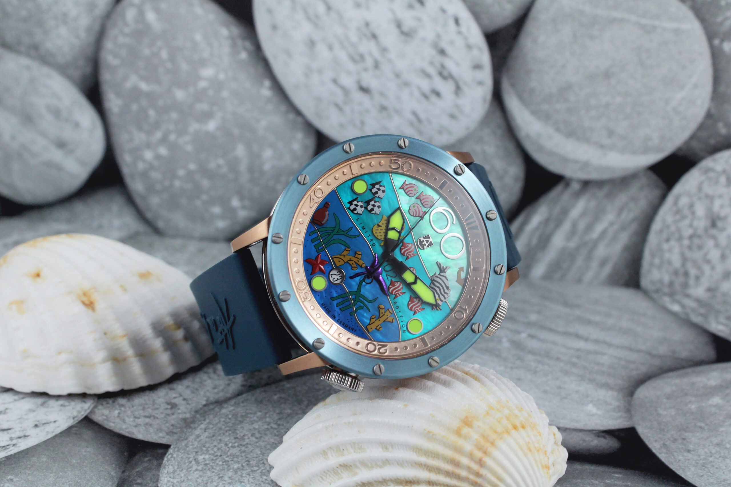 ALEXANDER SHOROKHOFF Flensi Blue - Red Army Watches