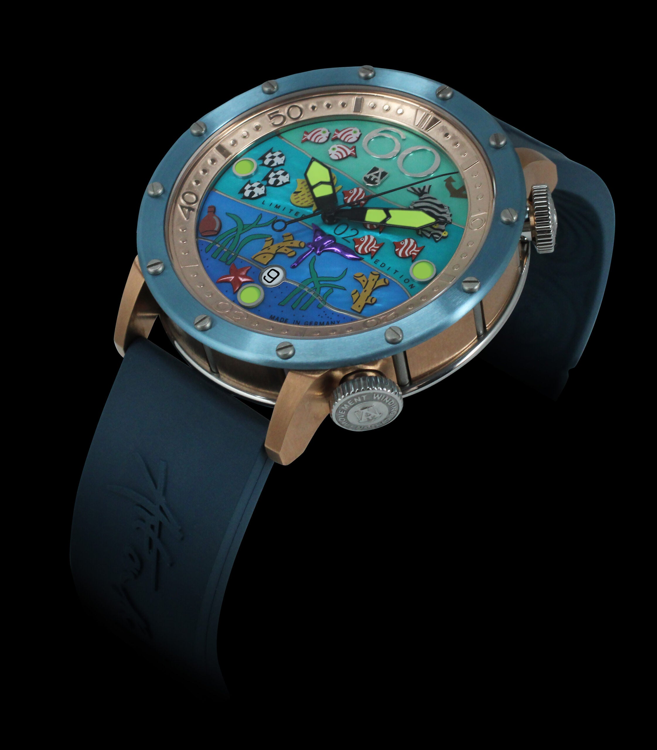 ALEXANDER SHOROKHOFF Flensi Blue - Red Army Watches