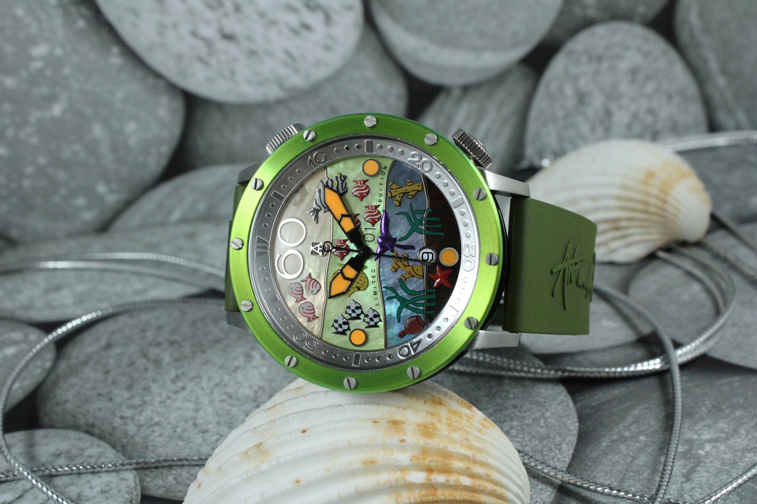 ALEXANDER SHOROKHOFF Flensi Green - Red Army Watches