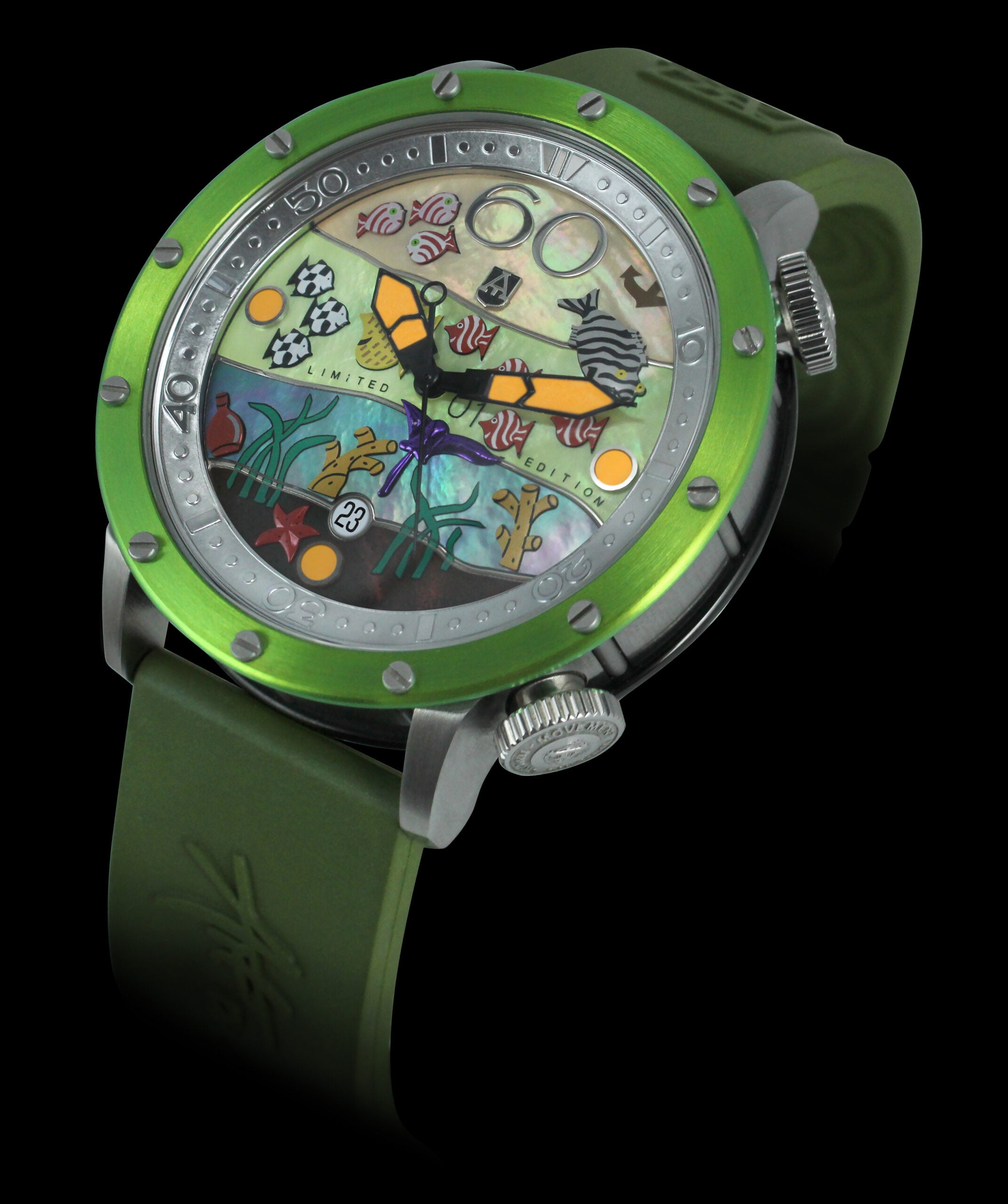 ALEXANDER SHOROKHOFF Flensi Green - Red Army Watches