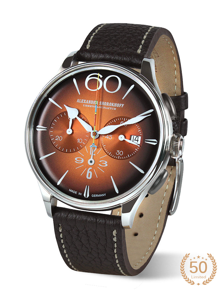 ALEXANDER SHOROKHOFF Happy Second Orange - Red Army Watches