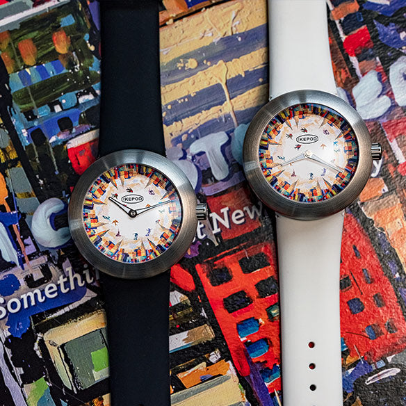 IKEPOD Megapod Skaters In The Sky x Tom Christopher - Red Army Watches