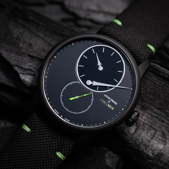 LOUIS ERARD - LE REGULATEUR X LABEL NOIR LIMITED EDITION - Red Army Watches