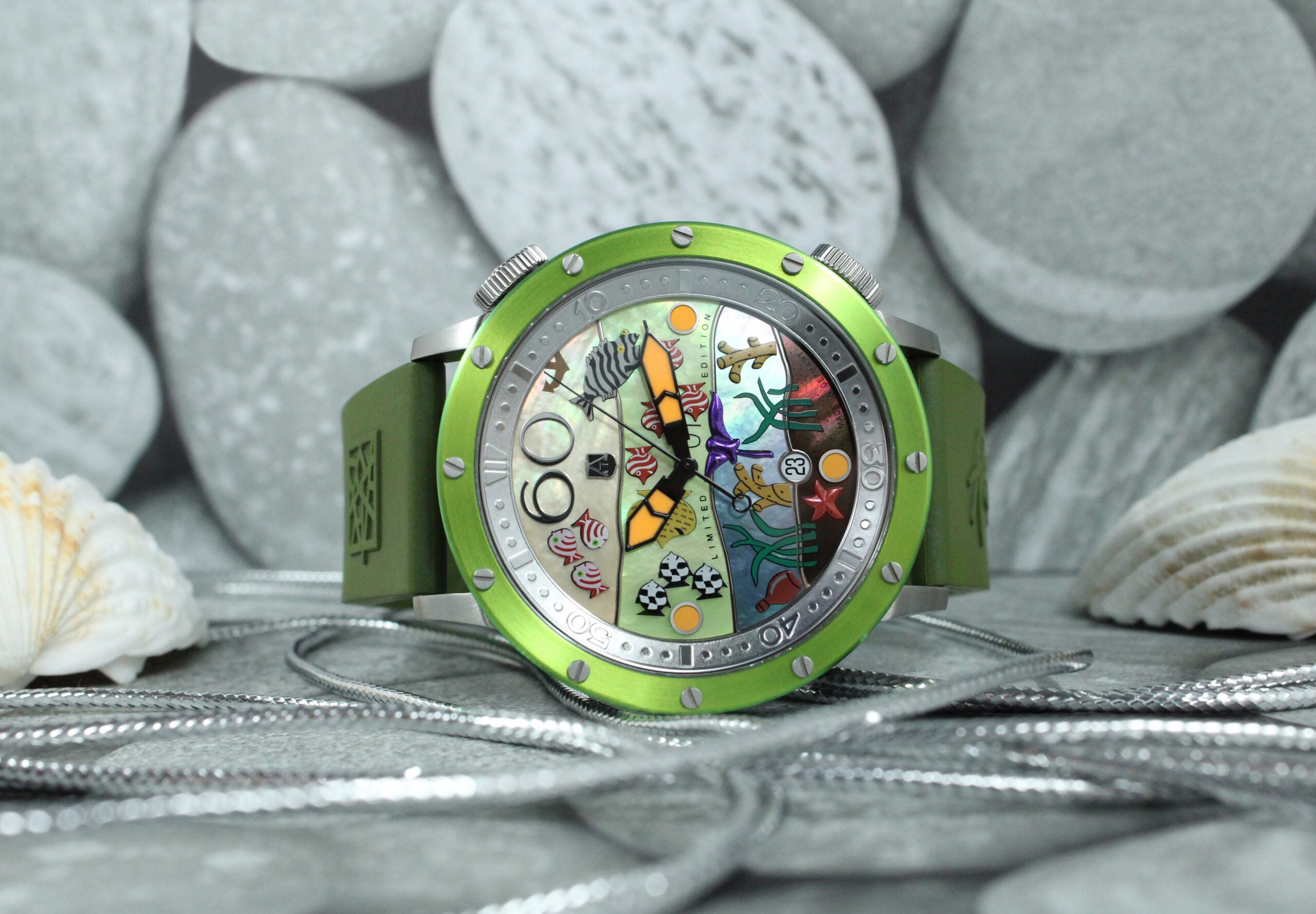 ALEXANDER SHOROKHOFF Flensi Green - Red Army Watches