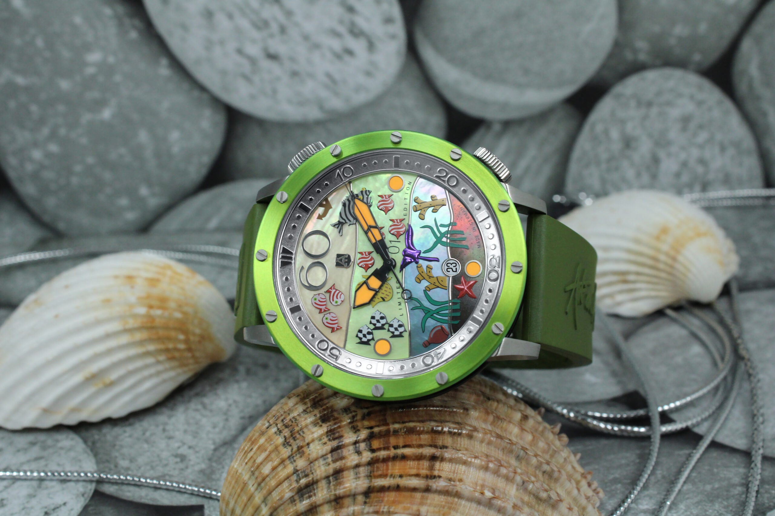 ALEXANDER SHOROKHOFF Flensi Green - Red Army Watches